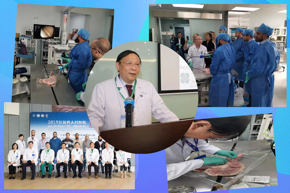 Endoscopic training, we do wholeheartedly ------2019 International Exchange Week of Jiangsu Provincial People's Hospital